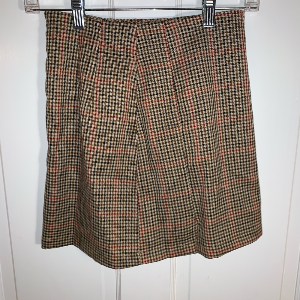 Plaid skirt